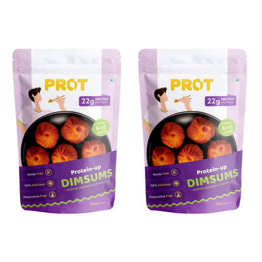 Garlic Dimsums Cravings Box  | 44g Protein - Pack of 2