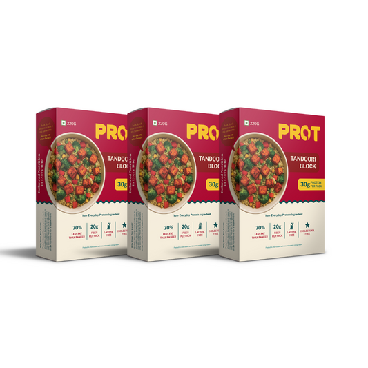 Prot - Tandoori block  | Pack of 3
