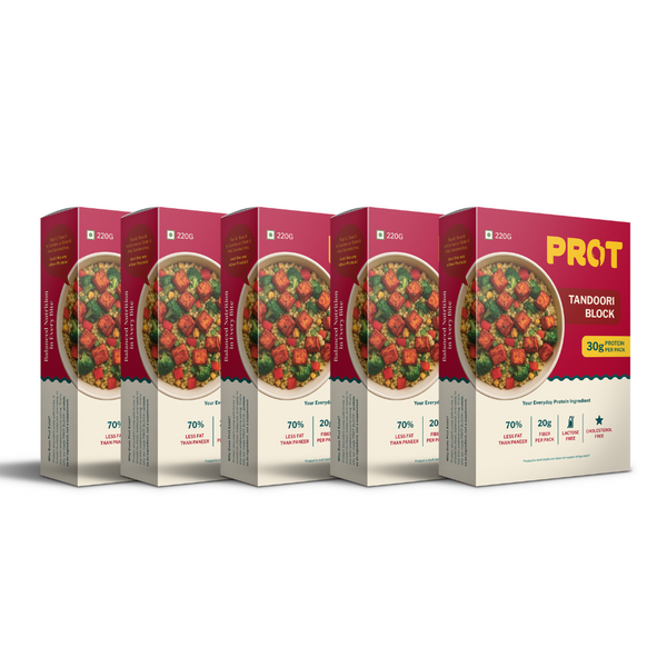 Prot - Tandoori block l Pack of 4 + 1 free