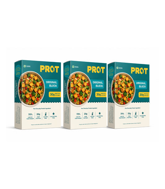 Prot - Original block  | Pack of 3