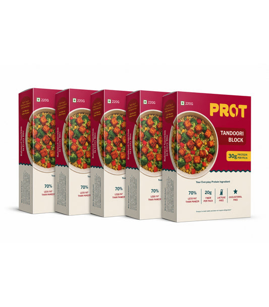 Prot - Tandoori block  | Pack of 4 + 1 free