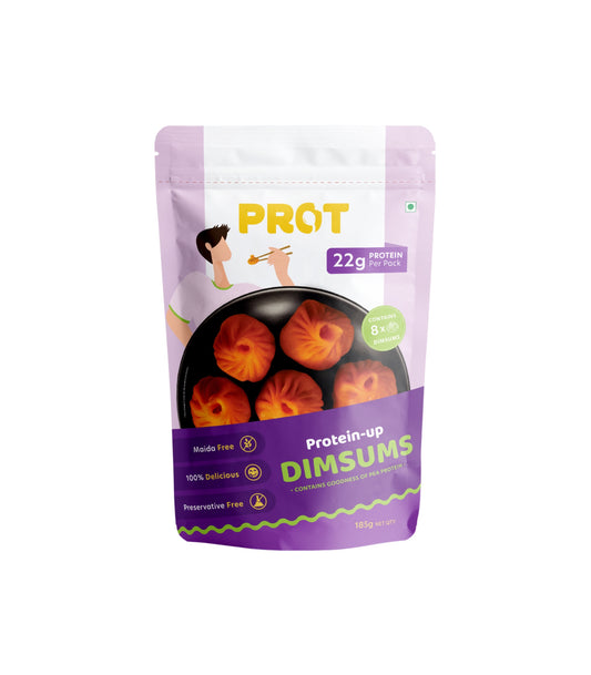 Veg Garlic Protein Dimsums  | 22g Protein