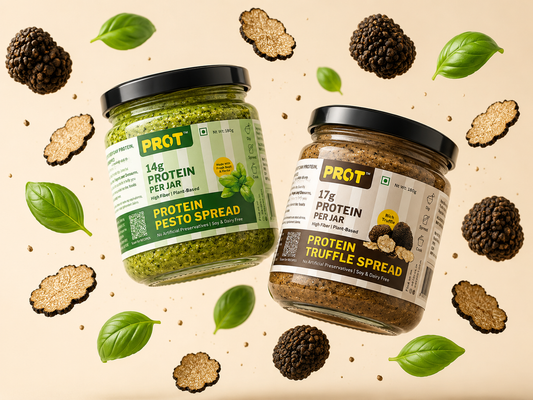 Protein Spreads Combo with Pesto & Truffle by Prot