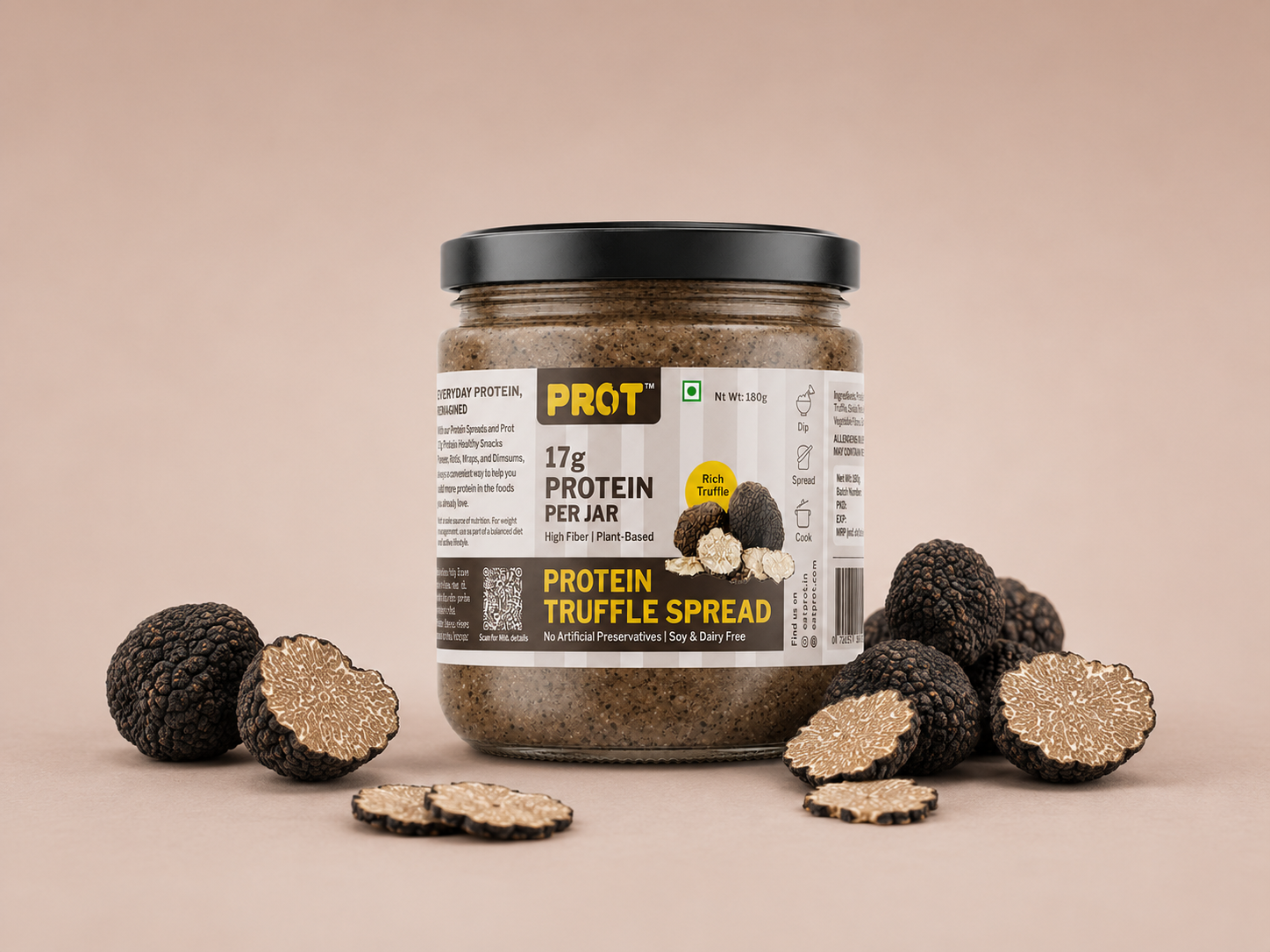 Protein Truffle Spread for Breakfast and Snacks