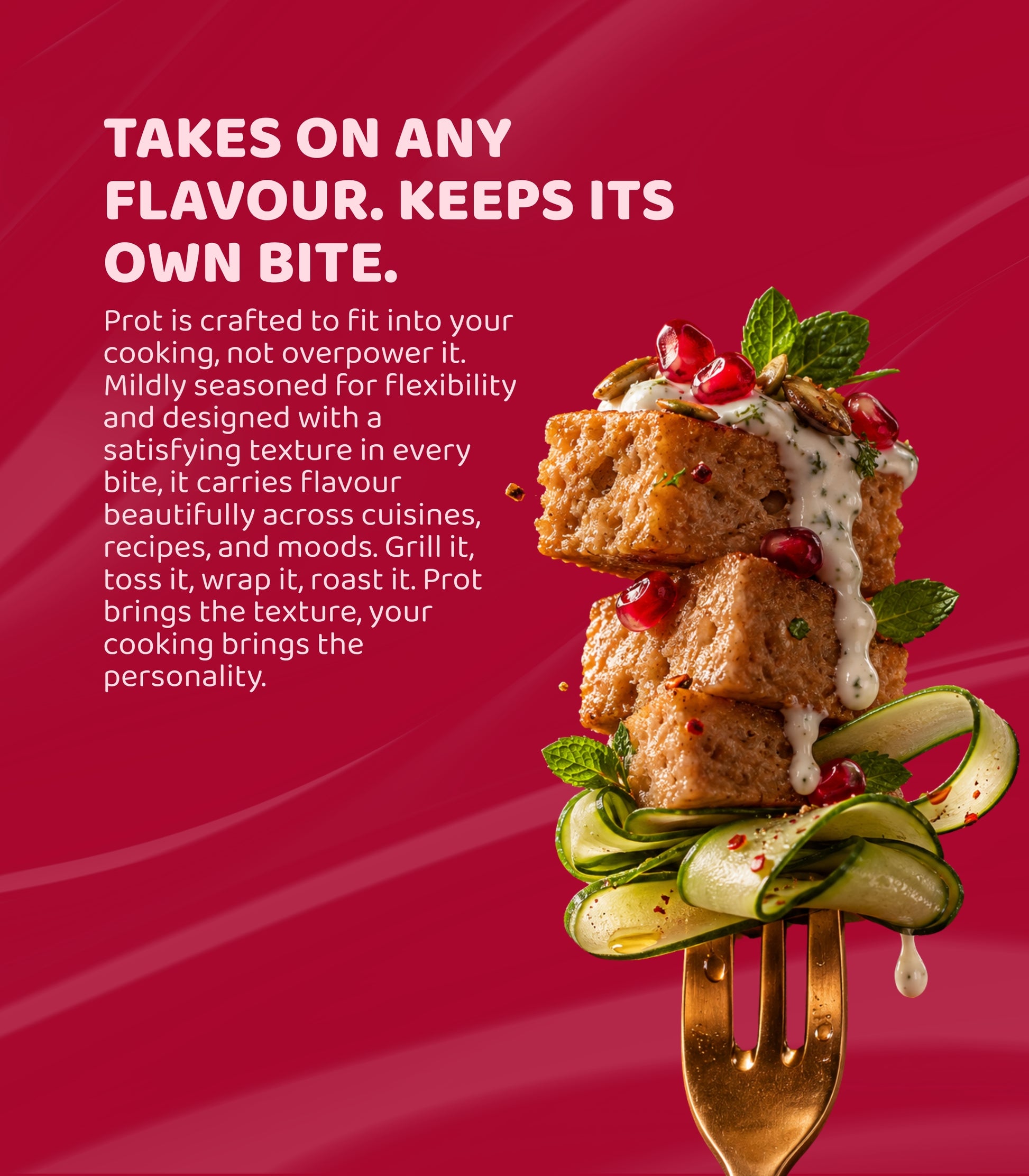 Tandoori Paneer Alternative Made with Pea Protein