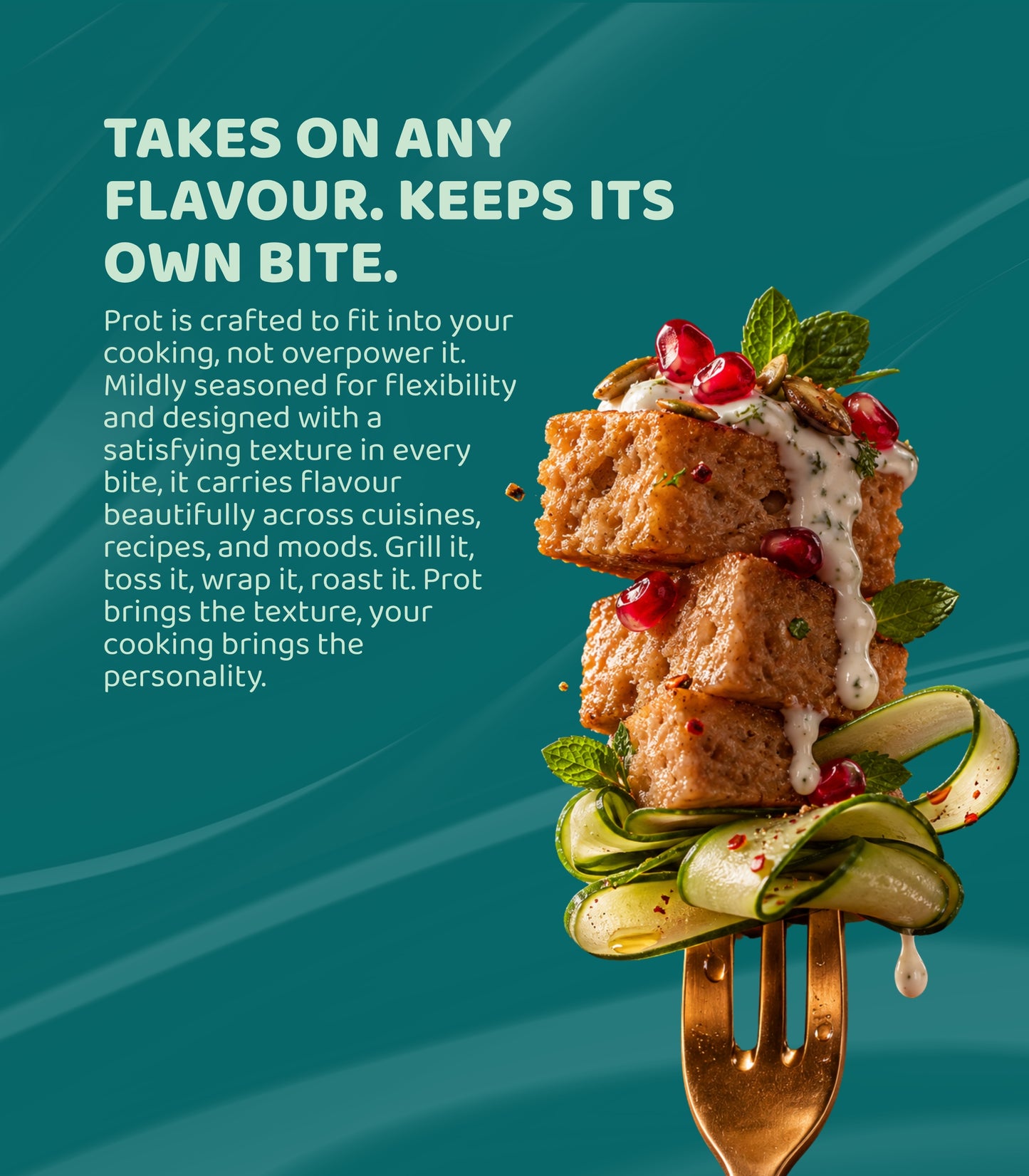 oy-Free Plant-Based Protein Block